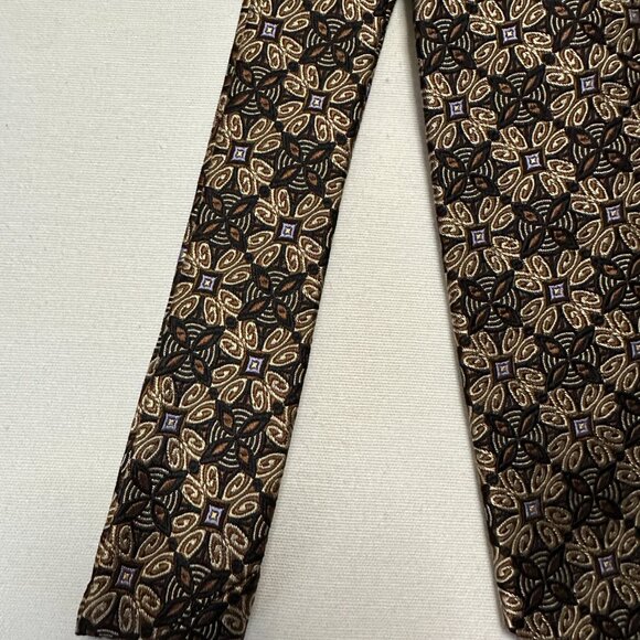 Men's Robert Talbott "Best Of The Class" Nordstrom Woven 100% Silk Tie - Picture 6 of 10